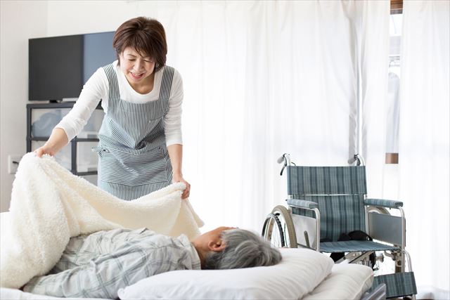 グループホームで働く介護職