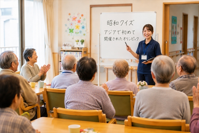 高齢者向け昭和クイズ