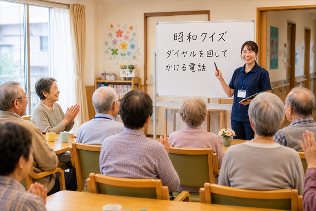 高齢者向け昭和クイズ