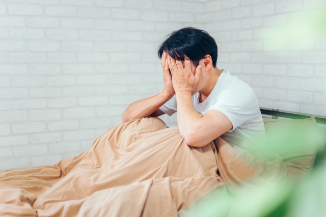 交代勤務睡眠障害により眠れない