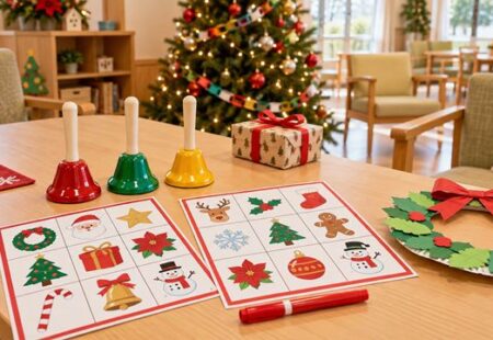 【介護施設・高齢者施設向け】クリスマスレク18選！盛り上がるゲーム・歌・工作と進め方のコツ